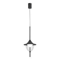 Подвесной светильник 21 см, 4W, 4000K, Lussole LSP-7482, черный