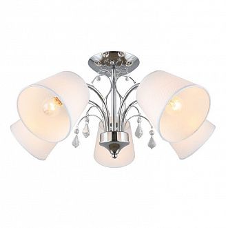 Люстра потолочная, 60 см, хром, Omnilux Novello OML-56307-05