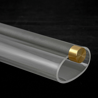 Линейно-подвесной светильник 90*35 см, 1*LED*30W 4000K Lussole Bradford LSP-0925 черный\бронзовый