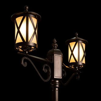 Садово-парковый светильник 68*15,5*-220 см, 2*E27*100W, LOFT IT Ravenna 100016/2200, черный