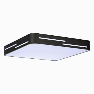 Светильник потолочный с RGB 40*40 см, 70W 3000-5500K Citilux Купер Лайн CL724K70GL1 Черный 