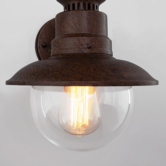 Уличный настенный светильник Talli D GL брауни GL 3002D Elektrostandard