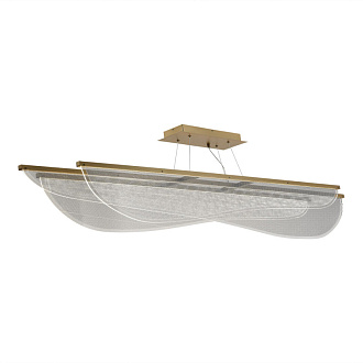Светильник 120 см, 60W, 4000K, ST Luce Fesale SL6509.223.01, матовое золото