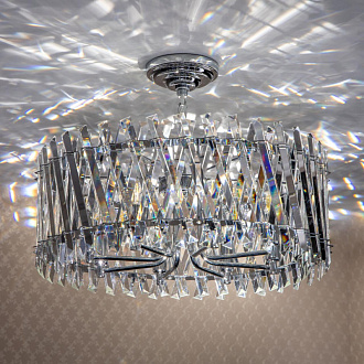 Люстра 60 см Citilux Ингвар CL334281 хром