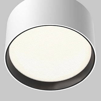 Светильник 12 см, 12W, 4000K, Maytoni Glare C091CL-12W4K-W, белый