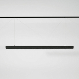 Трековый светильник магнитный 2*109*55 см, 48W 4000K Elektrostandard Slim Magnetic 85108/01 черный