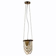 Подвес 18*12*130 см, E14 1*40W, Lumion Ochre латунь, 6515/1