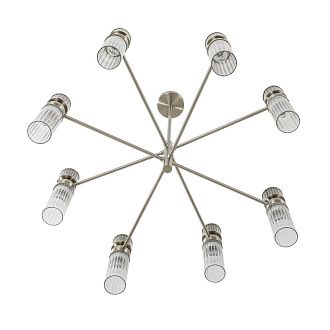 Люстра *74*72,5-72,5 см, 8*E14*40W, Lumion Denver LUM8277/8, стальной; серебристый