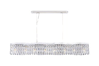 Люстра L1200 x W115 x H185(860), мм, 8*40W (320W), CHROME (Хром) NewRgy 9241R/8A CHR