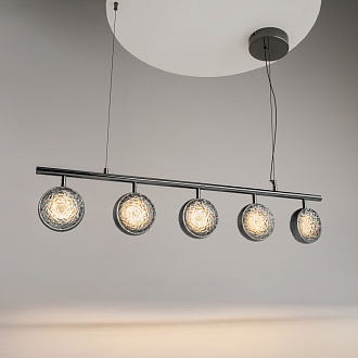 Подвесной светильник 101*16*320 см, LED, 48W, 3000К, Maytoni Mind MOD299PL-L48BC3K черный