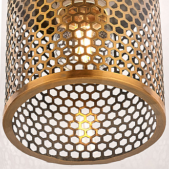 Светильник подвесной Arte Lamp Manchester A7630SP-1AB, диаметр 30 см, бронза