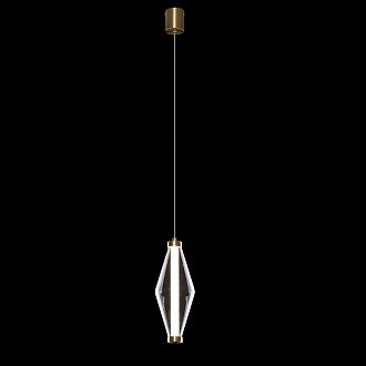 Подвесной светильник *12*45-165 см, *LED*5W, 3000K, Citilux Tanna CL253010, Латунь