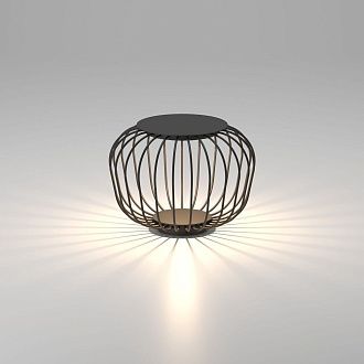Светильник садово-парковый светодиодный 42 см, 10W, 4000K, Elektrostandard Firenze 35178/H, черный