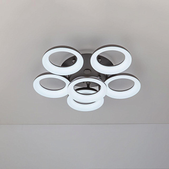 Светодиодный светильник 72 см, 105W с Алисой Citilux Паркер Смарт CL225A165E, 3000-5500K, коричневый-кофе