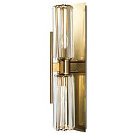 Бра 60 см, Crystal Lux MAGDOLINA AP2 BRONZE/TRANSPARENTE, бронза