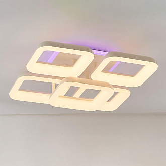 Светильник 55 см, 75W, 3000-5500K с Алисой Citilux Паркер Смарт CL225A250E RGB, белый