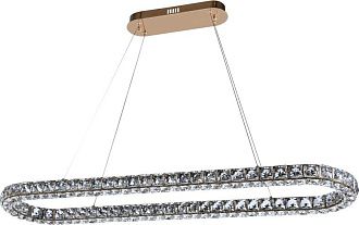 Люстра подвесная 120 см, 80W, 3000-6000K, Stilfort 4052/03/12PL, золото