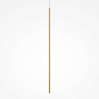 Подвесной светильник 1,7*1,7*415 см, LED, 15W, 3000К, Maytoni Halo MOD246PL-L24BSK1 латунный