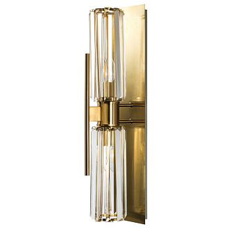 Бра 60 см, Crystal Lux MAGDOLINA AP2 BRONZE/TRANSPARENTE, бронза