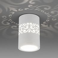 Светильник 7*7 см, LED 7W, 4200K с подсветкой DLS025 Elektrostandard