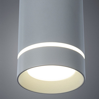Светильник подвесной Arte Lamp Altais A6110SP-2WH, 12W LED, 4000K, белый