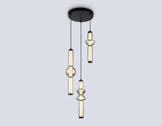Подвесной светодиодный светильник **- см, **W, 3000K, Ambrella Light High Light LH11026, черный
