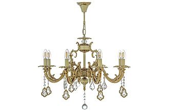 Люстра *70*51 см, 8*E14*40W, Arti Lampadari Falcone Falcone E 1.1.8.600 CG, Кремовый