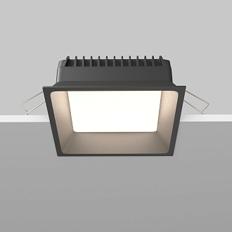 Свеильник 15 см, 18W, 3000-6000K, Technical DL056-18W3-4-6K-B, черный, вр 13,8*13,8 см