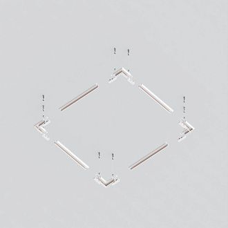 Шинопровод НИЗКОПРОФИЛЬНЫЙ 200 см круглый магнитный Maytoni Exility TRXM034-R-412W, белый