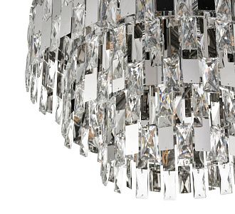Потолочная люстра Vele Luce Caroline VL3103L07, диаметр 49 см, хром