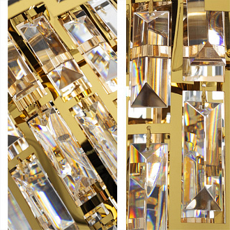 Светильник 50 см, Arte Lamp Mintaka A1005PL-8GO, золото
