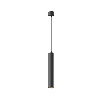 Подвесной светильник  5,2*30 см, LED 12W, 4000К, Черный Maytoni Focus LED P072PL-L12B4K-1