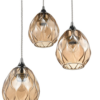 Подвесной светильник  40*145 см, 3*E27 хром Vele Luce Elision VL5593P13