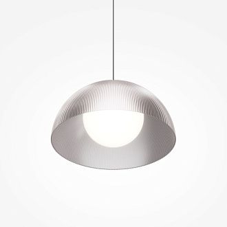 Подвесной светильник 40 см, 20W, 3000K, Maytoni Batten MOD472PL-L20B3K, черный
