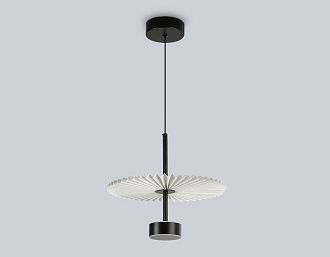 Подвесной светодиодный светильник **26-177 см, **W, 3000K, Ambrella Light High Light LH72601, черный