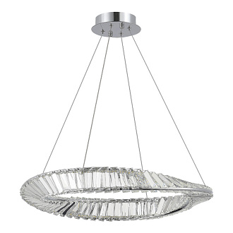 Светильник подвесной 60*200 см, LED*1*32W, 4000K, St Luce Ritorto SL6204.101.01, Хром