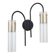 Бра 41 см, F-Promo Kors 4740-2W, черный