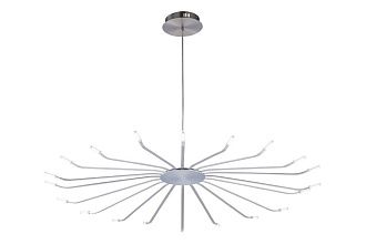 Люстра Ø1200 x H1500, мм, 30W 4000K, SILVER (Cеребро) NewRgy 3107-DW-120 SILVER