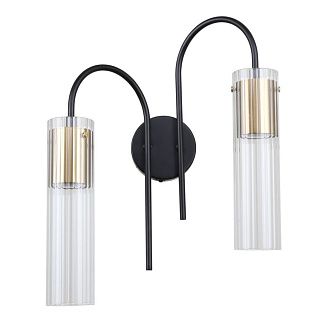 Бра 41 см, F-Promo Kors 4740-2W, черный