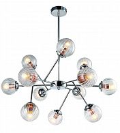 Люстра на штанге Arte Lamp ARANCIA A9276LM-12CC, диаметр 82 см, хром