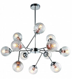 Люстра на штанге Arte Lamp ARANCIA A9276LM-12CC, диаметр 82 см, хром