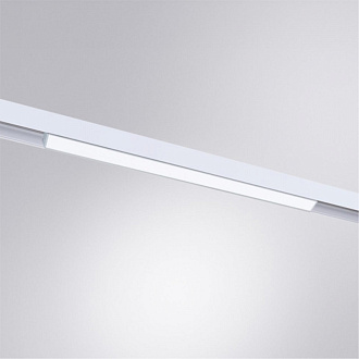 Трековый светильник 60,5*2,2 см, 1*LED*20W, 3000К, Arte lamp Linea Белый A4673PL-1WH