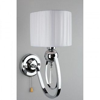 Бра 23*12,5*33 см, 1*E14, 40W, Omnilux Omnilux 638 OML-63801-01, хром