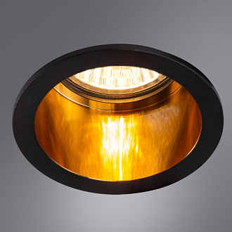 Встраиваемый светильник 7 см Arte Lamp CAPH A2165PL-1BK черный