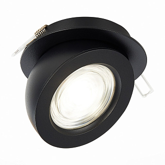 Встраиваемый светильник 11 см, 10W 4000K ST LUCE Встраиваемые светильники ST654.448.10 Черный, вр 9 см