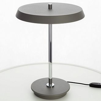 Настольная лампа с диммером LED Серая Citilux LINA CL812012