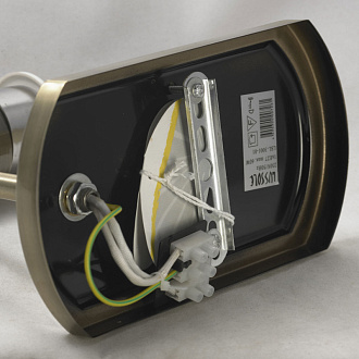 Бра Lussole Sona LSL-3001-01V, бронза