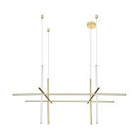 Подвесной светильник 91*176*176 см, 1*LED, 106W, 3000K Divinare Kalipso 1837/01 SP-105, Золото