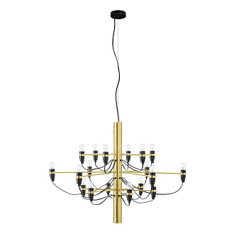 Светильник 63 см, Loft It 10196/650 Gold, черный-золото