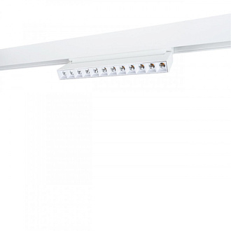 Магнитный трековый светильник 22 см 15W 4000K Arte Lamp LINEA  A4638PL-1WH белый